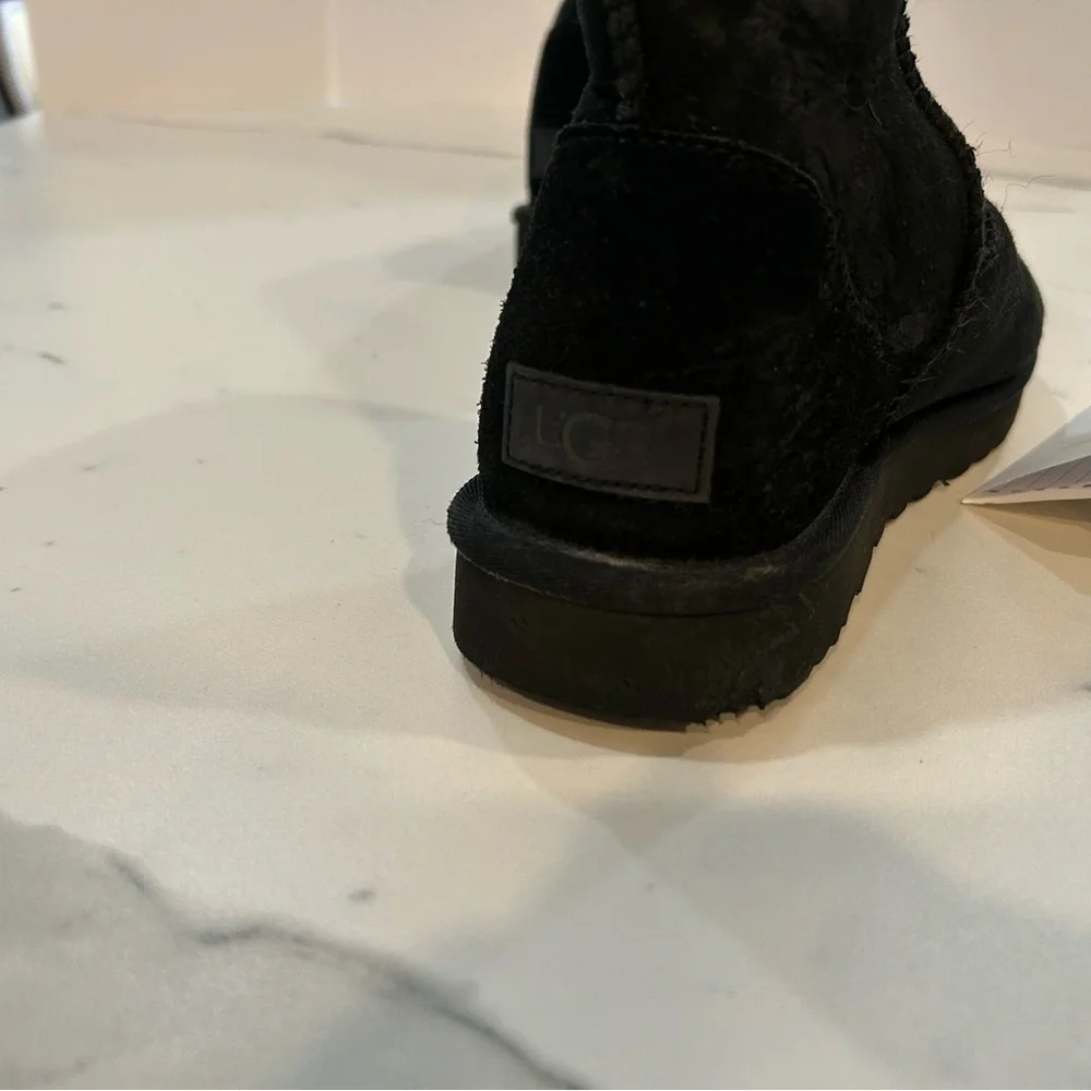 UGG Black Short Winter Boots